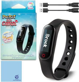 ＼お買い物マラソンは特別価格／Brook ポケモンGO 用 ポケット オートキャッチ Plus ポケモンgoプラス Pokemon GO Plus + 予備充電ケーブル 日本語説明書付き ポケモン ポケットオートキャッチ 互換 自動捕獲 オートキャッチャー Light 送料無料