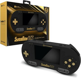 ＼大感謝セールは特別価格／ HYPERKIN SUPABOY Black Gold【USB type-C エディション】 スパボーイ ブラックゴールド スーパーファミコン SFC SNES NTSC PAL カートリッジ対応 ポータブル互換機 正規品 送料無料 レトロゲーム HDMI スーファミ Switch スイッチ 本体