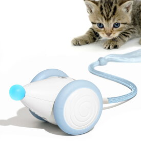 ＼クーポン配布中／【Cheerble 第三世代 最新版】 ウィキッドマウス NEO プラス チアブル 猫 おもちゃ ねずみ 自動 電動ネズミ 2段階スピード 光る鼻 尻尾 タイヤ着脱 キャットトイ 運動不足 ストレス解消 Type-C充電式 簡単操作 一人遊び 猫おもちゃ 送料無料