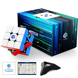 ＼夏の大感謝セールは特別価格！／ 【2026年版】 GAN V100 Maglev UVコート GANCUBE スピードキューブ 競技用 3x3 磁石内蔵 55mm 軽量 64g マグレブ 日本語説明書付き ルービックキューブ 正規輸入品 ガンキューブ 知育玩具 立体パズル Max PRO プロ 競技用 正規品 送料無料