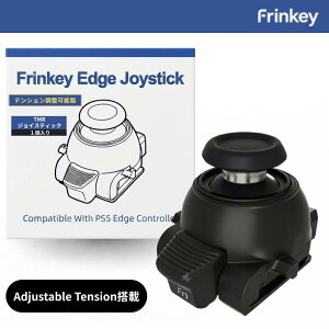 �_���������}���\���͓��ʉ��i�^Frinkey PS5 DualSense Edge �p �X�e�B�b�N���W���[�� �yAdjustable Tension & TMR�d�����Z���T�[���ځz �d�������\ �h���t�g�΍� �H�� �͂񂾕t���s�v �v���O�A���h�v��