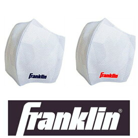 【Franklin・フランクリン】ロゴ 洗える　立体　布マスク 裏メッシュ素材 野球ブランド