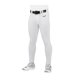 MIZUNO ミズノ GACHIユニフォームパンツ・ロングフィット 野球ユニフォームパンツ 12JDAU9001　ホワイト　2023年春夏モデル　パンツ　ユニフォーム　野球　ウェア