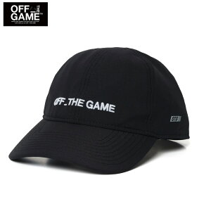 【送料無料】OFF THE GAME オフ ザ ゲーム キャップ Active OG1325SS0002 ブラック フリーサイズ 野球 帽子  カジュアル
