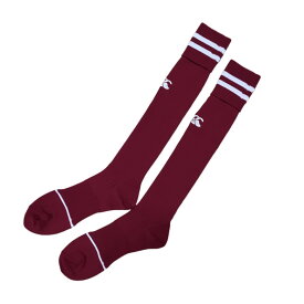 【送料無料】【CANTERBURY (カンタベリー)】 2足セット　ラグビー　ストッキング　オリジナルカラー　ソックス　ロング　2ライン　エンジ　ボルドー