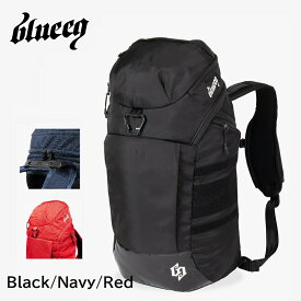 【送料無料】blueeq ブルイク　ATHLETE BACKPACK 33 アスリートバックパック33　ブラック／ネイビー／レッド　BQB-00015