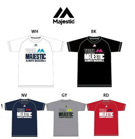 マジェスティック MAJESTIC メンズ Tシャツ チームマジェスティック ロゴTシャツ XM01MJ1S01
