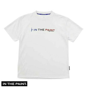 IN THE PAINT (インザペイント)　バスケTシャツ　ユニセックス　ホワイト／ロイヤル　ITP22338