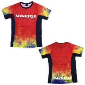 トランジスタ(TRANSISTAR) サイドメッシュゲームシャツ BURN レッド HB19AT03 64【スポーツ用品】