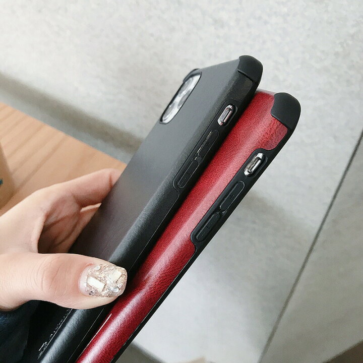 楽天市場 Iphone ケース レザー 耐衝撃 Pu 四隅補強 角割れ防止 シンプル カッコいい Iphone11 Iphone 11 Pro Iphone11 Pro Max カバー 新型iphone 19 バンパー ジャケット 安心 使いやすい スマホ 即日発送 Iphone1142 Ipadケースのオンパレードショップ