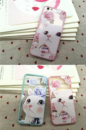 iphone7iPhone7plusiphone6sケース猫かわいいiPhone6ケースキャラクターネコiphone6splusバラサクラアイフォンiphoneケースねこアイフォン新商品スリム薄くて丈夫スマホケース