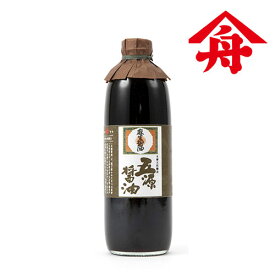ヤマフネ 九州の発酵力 五源醤油 (天然醸造木樽仕込) 500ml 麻生醤油醸造場
