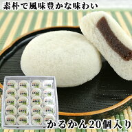 100％国産素材 かるかん饅頭 20個入 まんじゅう かるかん堂中村家