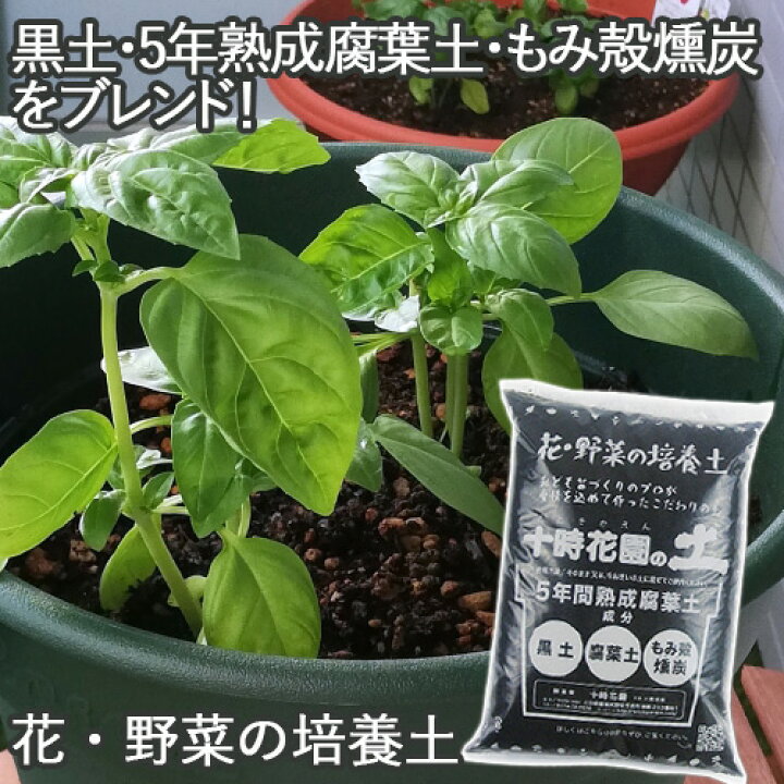 楽天市場 穴なし容器でもよく育つ 培養土 十時花園の土 4l 1 8kg 十時花園 黒土 腐葉土 もみ殻燻炭 送料込 Bo おんせん県おおいた Online Shop