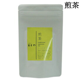 自社製茶工場で仕上げる老舗茶屋の緑茶 煎茶ティーバッグ 24g(2g×12パック) 契約農家茶葉使用 日本茶 国登録有形文化財認定 お茶のとまや