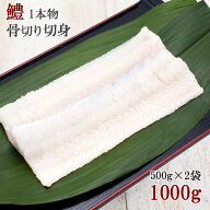 大分県産 活じめ鱧(はも) 1本物 骨切り切身 たっぷり 1000g 鮮度抜群 獲れたての美味しさ 別府湾から産地…