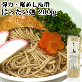 食欲をそそる豊かな風味と弾力 はったい麺 200g 宇佐名産 長洲麺 四井製麺