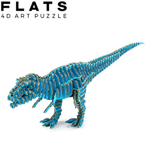 FLATS 4D �A�[�g�p�Y�� �����i ���傤��イ����(Trex 266_blue) �e�B���m�T�E���X �u���[ �V�[�g3��/108�p�[�c �y�[�p�[�N���t�g �����_���{�[�� �������� ���[���֑�����
