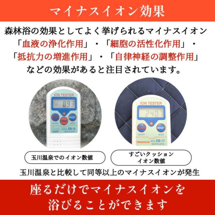楽天市場】Wホルミシス効果がある健康クッション ホルミシスエアー 