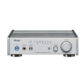 AI-303 TEAC | ティアック AI303 [ Bluetooth/USB 入力を搭載・ハイレゾ再生対応・超小型 ステレオプリメインアンプ ] シルバー / ブラック