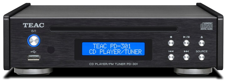 楽天市場】PD-301-X【TEAC_ティアック】「ワイドFMチューナー搭載CD 