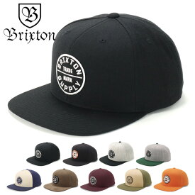 ブリクストン キャップ BRIXTON CAP 帽子 ベースボールキャップ メンズ レディース オース 3 スナップバックキャップ 黒 大きいサイズ ブランド 深め おしゃれ かっこいい 人気 春 夏 秋 冬 サイズ調整 ユニセックス 男女兼用 オールシーズン ストリート コーデ