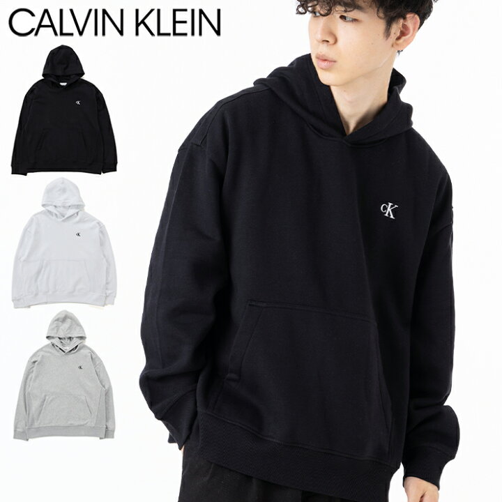 楽天市場】カルバンクライン Calvin Klein パーカー プルオーバー  