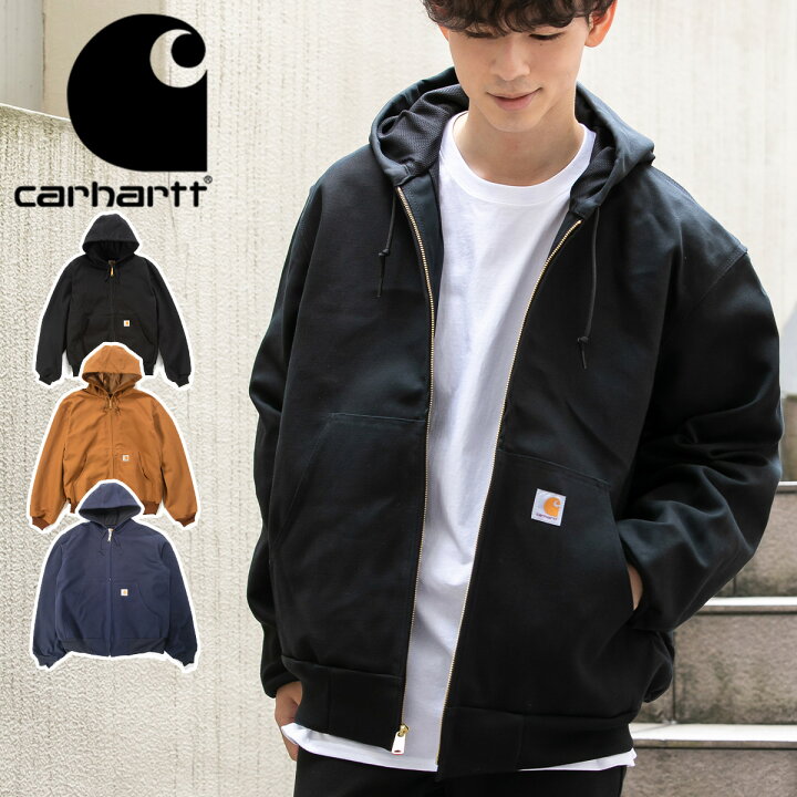 Carhartt(カーハート) Thermal-Lined Duck Active Jacket サーマルライナー フードジャケット