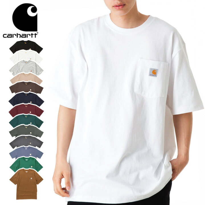 楽天市場】カーハート CARHARTT アパレル Tシャツ カットソー 半袖 
