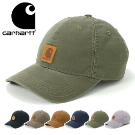 カーハート CARHARTT キャップ ODESSA コットンキャンバス 帽子 カジュアル ストリート おしゃれ ブランド ローキャップ 綿100％ サイズ調整 春夏秋冬 メンズ レディース