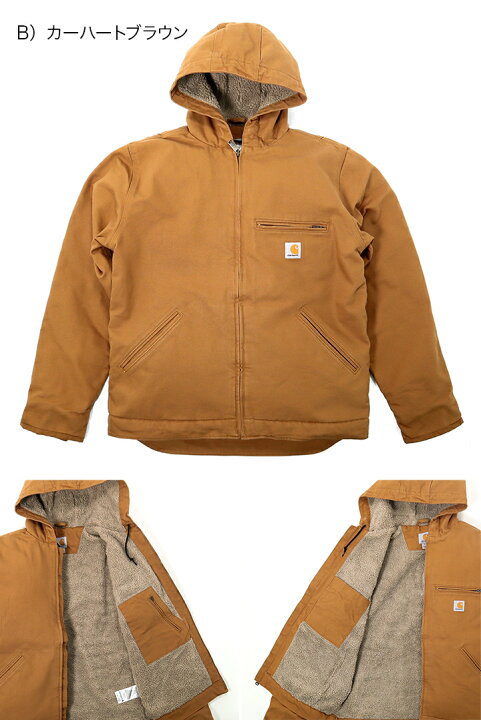 楽天市場】カーハート CARHART マウンテンパーカー ウォッシュダック  