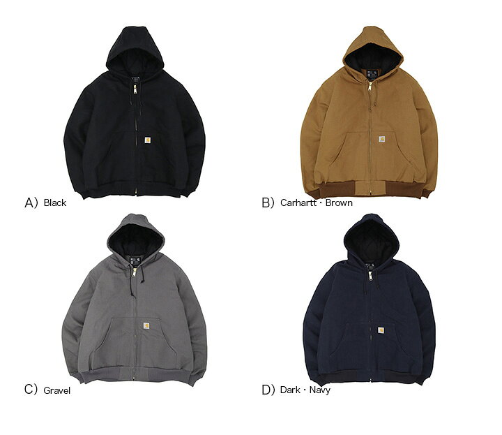 楽天市場】カーハート CARHART アウター ジャケット ブルゾン フード 