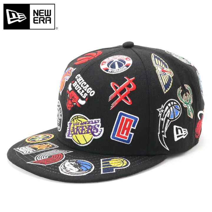 楽天市場 ニューエラ キャップ 59fifty New Era Cap メンズ 帽子 大きいサイズ 深め ブランド ベースボールキャップ 5950 野球帽 春 夏 冬 秋 小さいサイズ おしゃれ かっこいい 人気 大きめ Nbaチームロゴ オールオーバー 総柄 帽子屋ｏｎｓｐｏｔｚ