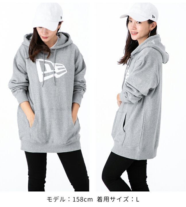 楽天市場 ニューエラ パーカー スウェット New Era フード コットン 綿 黒 白 ブランド 大きいサイズ オーバーサイズ おしゃれ かっこいい 人気 春 秋 冬 ニューエラー 正規品 小さいサイズ ユニセックス 男女兼用 ストリート コーデ フラッグロゴ 帽子屋ｏｎｓｐｏｔｚ