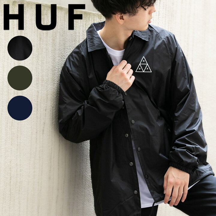 楽天市場】ハフ HUF アパレル ナイロンジャケット ESSENTIALS TT 