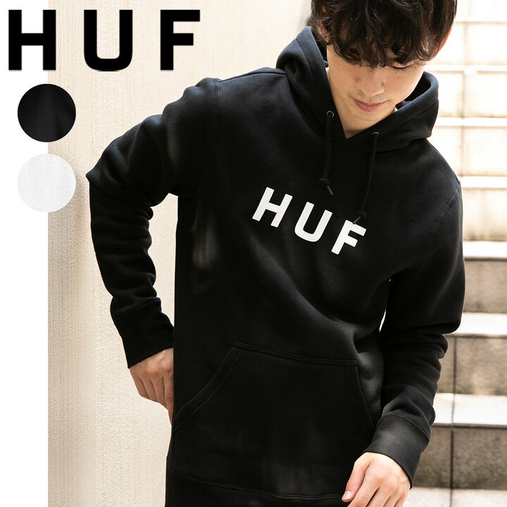 楽天市場】ハフ HUF アパレル パーカー ESSENTIALS OG LOGO P/O HOODIE 