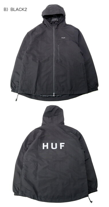 楽天市場】ハフ HUF アパレル ナイロンジャケット ESSENTIALS ZIP 