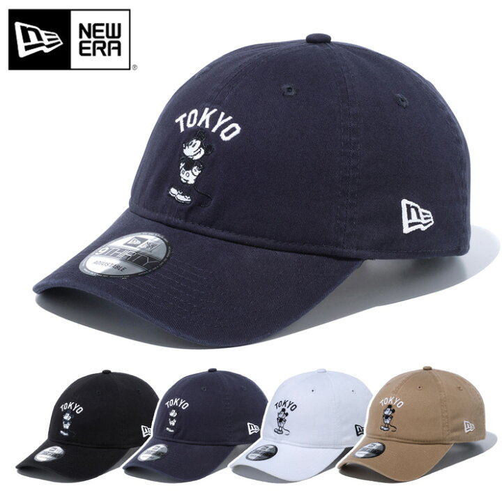 楽天市場 ニューエラ キャップ New Era Cap 9thirty ローキャップ メンズ レディース 帽子 コラボ ディズニー ミッキーマウス グッズ 黒 白 ベージュ 大きいサイズ ブランド 深め おしゃれ かっこいい 人気 春 夏 秋 冬 ニューエラー サイズ調整 正規品 ユニセックス