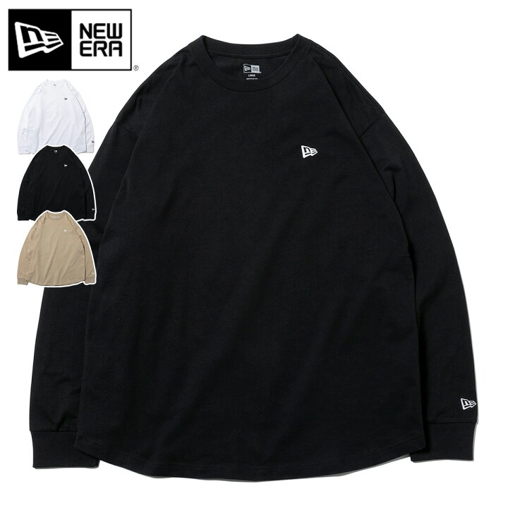 楽天市場】ニューエラ Tシャツ 長袖 NEW ERA クルーネック ロンT 