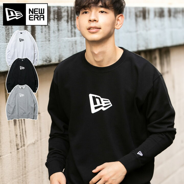 楽天市場】ニューエラ トレーナー スウェット NEW ERA クルーネック 