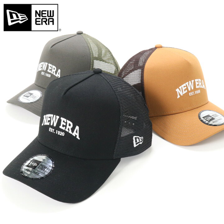 楽天市場 ニューエラ キャップ New Era Cap メンズ レディース 9forty A Frame Trucker メッシュ 帽子 大きいサイズ ブランド 深め おしゃれ かっこいい 人気 春 夏 ニューエラー サイズ調整 正規品 ユニセックス 男女兼用 ストリート コーデ 野球帽 ダック キャンバス