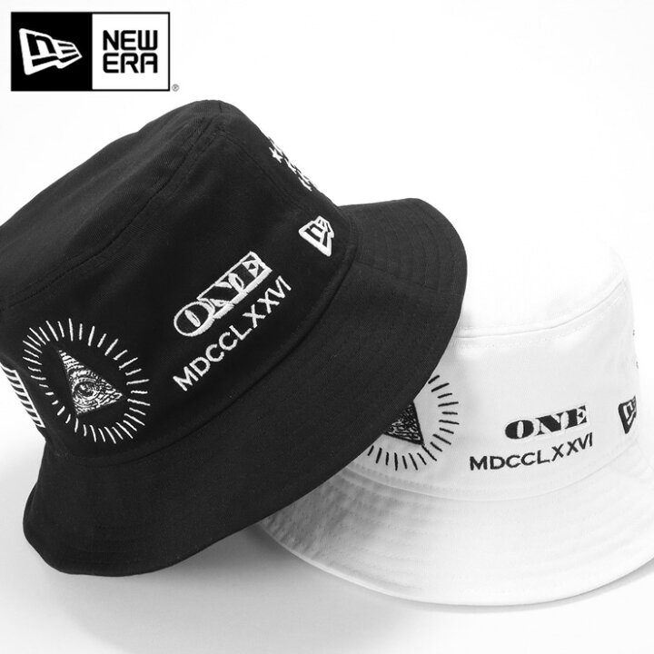 楽天市場 ニューエラ バケットハット New Era Hat バケハ メンズ レディース 帽子 大きいサイズ ブランド 深め おしゃれ かっこいい 人気 春 夏 秋 冬 ニューエラー 正規品 ユニセックス 男女兼用 オールシーズン ストリート コーデ Onspotz別注 ドル Dollar 刺繍 綿
