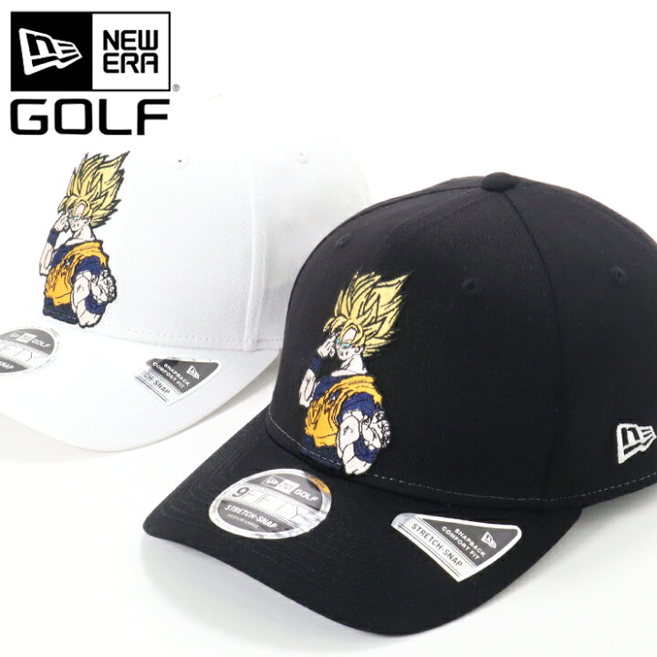 楽天市場 ニューエラ キャップ New Era Golf Cap 9fifty Strech Snap ベースボールキャップ メンズ レディース 帽子 コラボ ドラゴンボールz ゴルフ 瞬間移動 孫 悟空 グッズ 大きいサイズ ブランド 深め おしゃれ かっこいい 人気 春 夏 秋 冬 ニューエラー サイズ調整