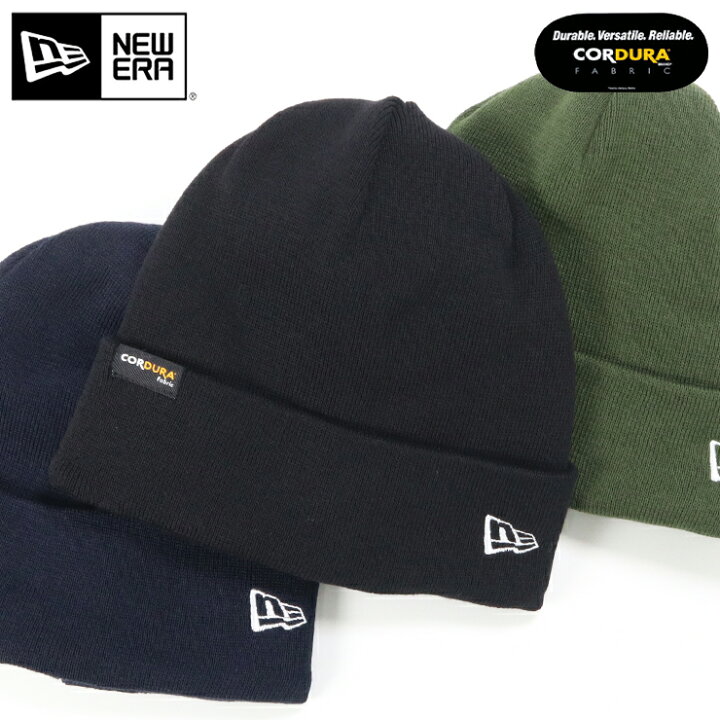 楽天市場 ニューエラ ニット帽 New Era ニットキャップ 帽子 メンズ レディース 秋 冬 ベーシック カフニット Basic Cuff Knit ストリート 人気 ブランド おしゃれ ぼうし 定番 ロゴ 折り返し フリーサイズ 大きいサイズ 防寒 ニューエラー コーデュラ Cordura Pis