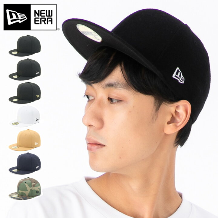 楽天市場 ニューエラ キャップ New Era Cap 59fifty ベースボールキャップ メンズ レディース 帽子 無地 シンプル ベーシック Onspotz 別注 フラットバイザー 黒 白 ベージュ カーキ 大きいサイズ ブランド 深め おしゃれ かっこいい 人気 春 夏 秋 冬 ニューエラー 正規品