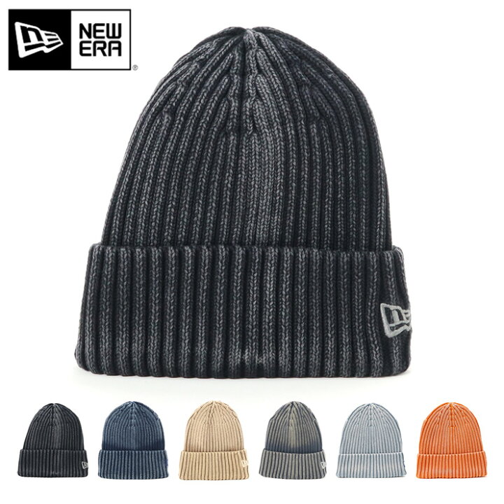 楽天市場 ニューエラ ニット帽 New Era ニットキャップ 帽子 メンズ レディース カフ イタリアンウォッシュ 黒 ベージュ 人気 ブランド おしゃれ かっこいい フリーサイズ 大きいサイズ ニューエラー 正規品 ユニセックス 男女兼用 ストリート コーデ 防寒 秋 冬 Basic