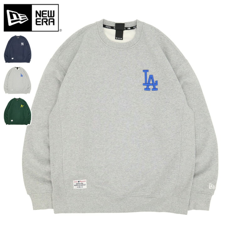 楽天市場】ニューエラ トレーナー NEW ERA クルーネック NY LA MLB 