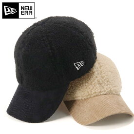 ニューエラ キャップ NEW ERA CAP 9TWENTY ローキャップ メンズ レディース 帽子 ONSPOTZ 別注 黒 ベージュ 綿 コットン コーデュロイ ボア フリース ファー 大きいサイズ ブランド 深め おしゃれ かっこいい 人気 秋 冬 ニューエラー サイズ調整 正規品 ユニセックス