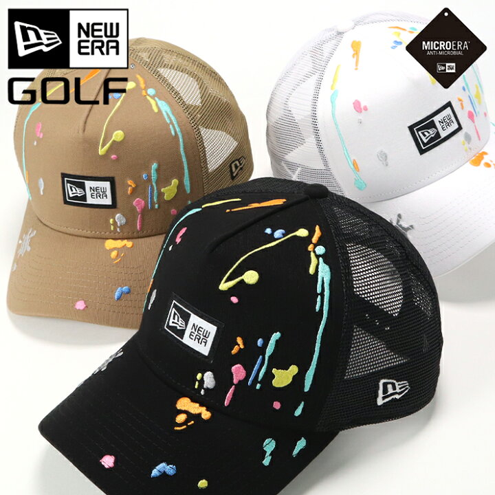 楽天市場 ニューエラ ゴルフ キャップ New Era Golf Cap 9forty A Frame Trucker メッシュキャップ メンズ レディース 帽子 大きいサイズ ブランド 深め おしゃれ かっこいい 人気 春 夏 ニューエラー サイズ調整 正規品 ユニセックス 男女兼用 ストリート コーデ 帽子