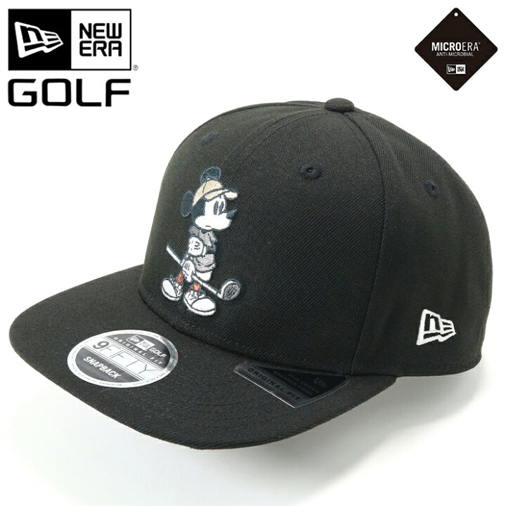 楽天市場 ニューエラ ゴルフ キャップ New Era Golf Cap 9fifty メンズ レディース 帽子 コラボ ディズニー グッズ 黒 大きいサイズ ブランド 深め おしゃれ かっこいい 人気 春 夏 秋 冬 ニューエラー サイズ調整 正規品 ユニセックス 男女兼用 オールシーズン ストリート